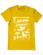 Tricou ADLER barbat UFO Galben