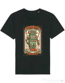 Tricou STANLEY STELLA barbat Vintage Robot Negru