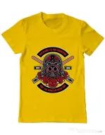 Tricou ADLER barbat Darth Vader Sugar Skull Galben