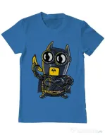 Tricou ADLER barbat Bat minion Albastru azuriu