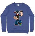 Bluza ADLER barbat Sailor Mass Murderer Albastru melanj