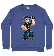 Bluza ADLER barbat Sailor Mass Murderer Albastru melanj