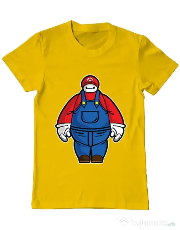 Tricou ADLER barbat Baymario Galben