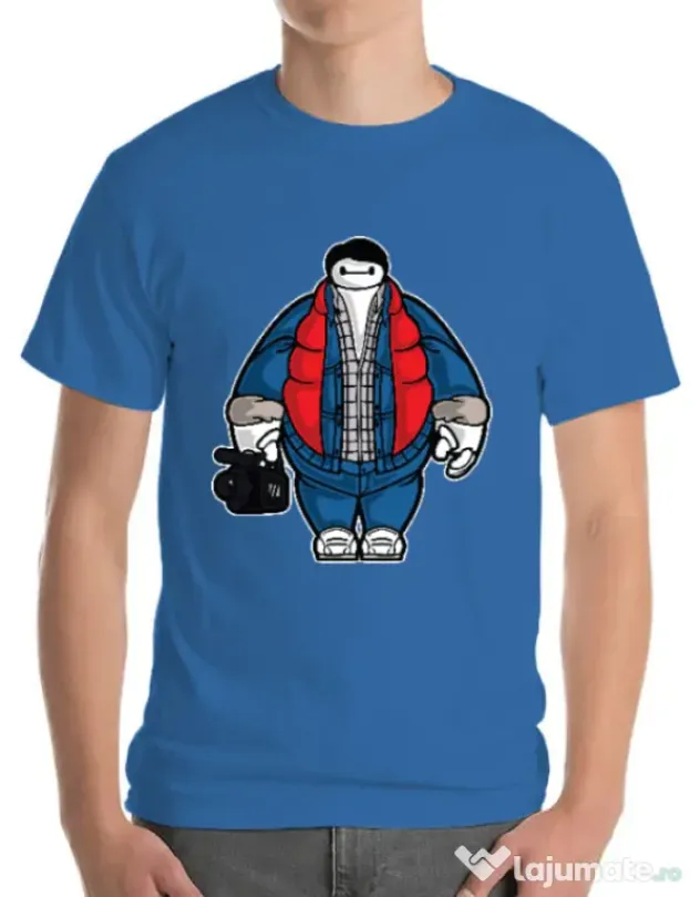 Tricou ADLER barbat Baymarty Albastru azuriu