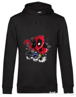 Hoodie barbat cu gluga Deadrace Negru