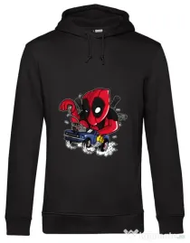 Hoodie barbat cu gluga Deadrace Negru
