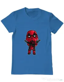 Tricou ADLER barbat Deadtrooper Albastru azuriu
