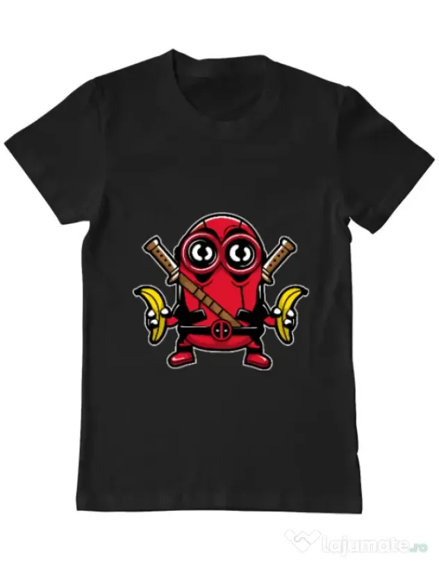 Tricou ADLER barbat Minionpool Negru