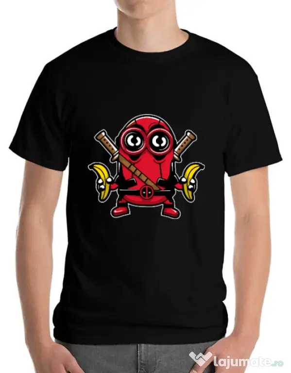 Tricou ADLER barbat Minionpool Negru