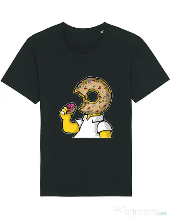 Tricou STANLEY STELLA barbat I Like Donut Negru