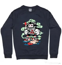 Bluza ADLER barbat Gamers Killer Denim inchis