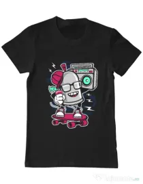 Tricou ADLER barbat Street Bomber Negru