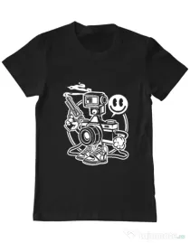 Tricou ADLER barbat Shooter Negru
