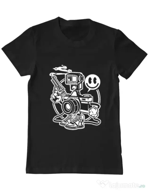 Tricou ADLER barbat Shooter Negru