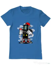 Tricou ADLER barbat Brick Gamers Albastru azuriu