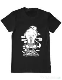 Tricou ADLER barbat Light Boy Negru