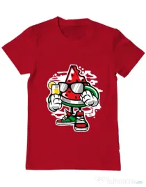 Tricou ADLER barbat Stay Fresh Rosu