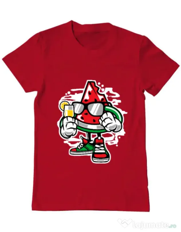 Tricou ADLER barbat Stay Fresh Rosu