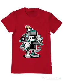 Tricou ADLER barbat Game On 2 Rosu