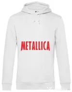 Hoodie barbat cu gluga Metallica 2 Alb