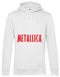 Hoodie barbat cu gluga Metallica 2 Alb