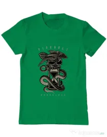 Tricou ADLER barbat Hourglass Verde mediu