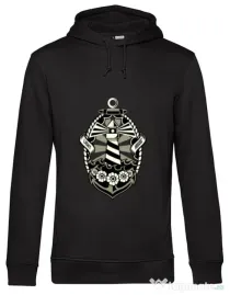 Hoodie barbat cu gluga Lighthouse Negru