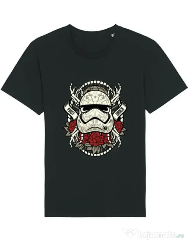 Tricou STANLEY STELLA barbat Sugar Skull Trooper Negru