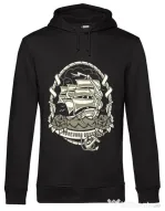 Hoodie barbat cu gluga Ship Negru