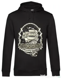 Hoodie barbat cu gluga Ship Negru