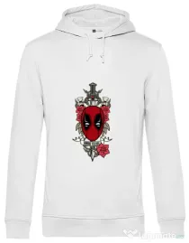 Hoodie barbat cu gluga Hard To Kill Alb