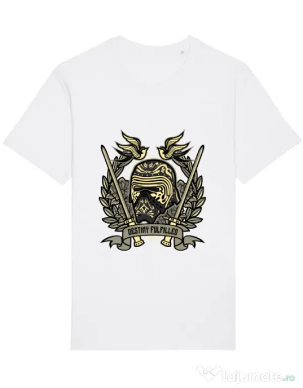 Tricou STANLEY STELLA barbat Destiny Fulfilled Alb