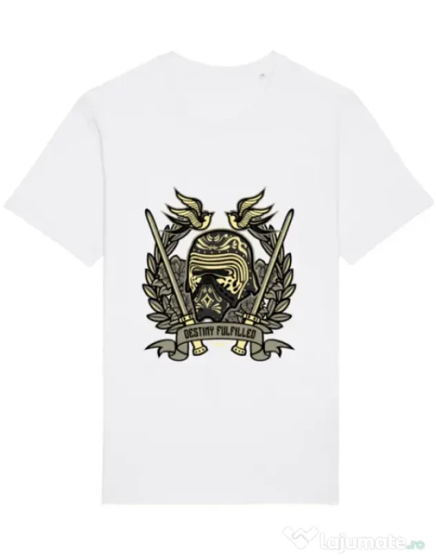 Tricou STANLEY STELLA barbat Destiny Fulfilled Alb