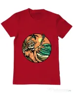 Tricou ADLER barbat Have a Nice Day Rosu