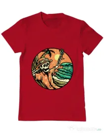 Tricou ADLER barbat Have a Nice Day Rosu