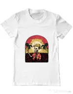 Tricou ADLER barbat Welcome to My Paradise Alb