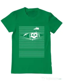 Tricou ADLER barbat Lurk Verde mediu