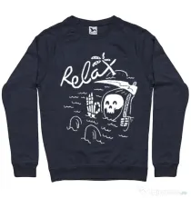 Bluza ADLER barbat Relax Denim inchis