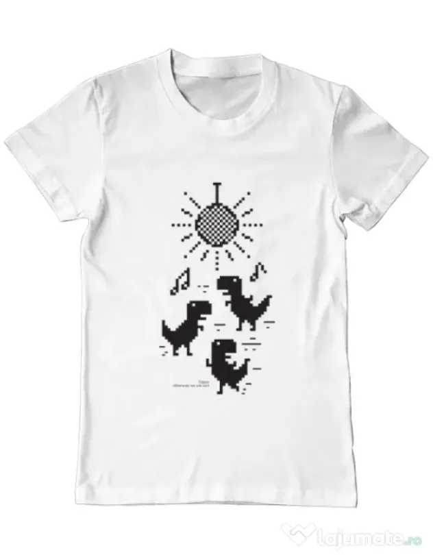 Tricou ADLER barbat Dance Alb