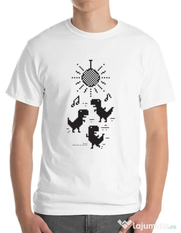 Tricou ADLER barbat Dance Alb
