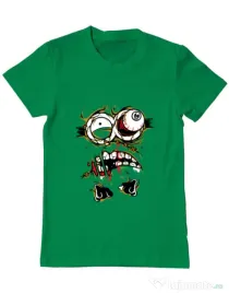 Tricou ADLER barbat Zombienion Verde mediu