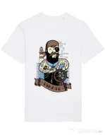Tricou STANLEY STELLA barbat Adventure of the Sea Alb