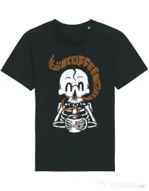 Tricou STANLEY STELLA barbat Its Coffee Time Negru