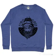 Bluza ADLER barbat Old Helmsman Albastru melanj