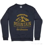 Bluza ADLER barbat Its not the mountain we conquer Denim inchis