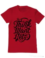 Tricou ADLER barbat Think it Rosu