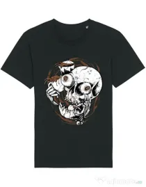 Tricou STANLEY STELLA barbat Coffee Addict Negru