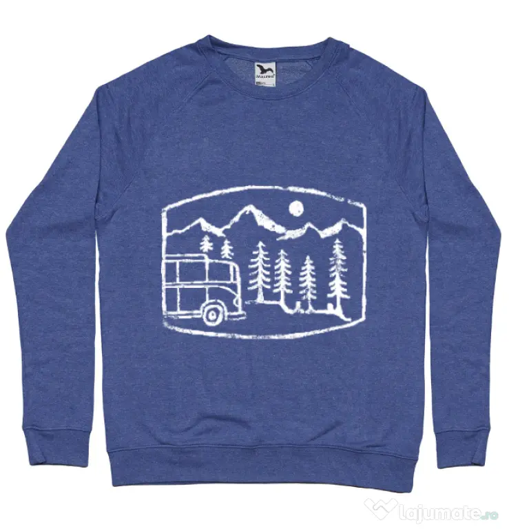 Bluza ADLER barbat Vanture Albastru melanj