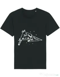 Tricou STANLEY STELLA barbat Camp Flag Negru
