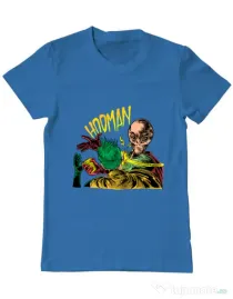 Tricou ADLER barbat Hooman Albastru azuriu